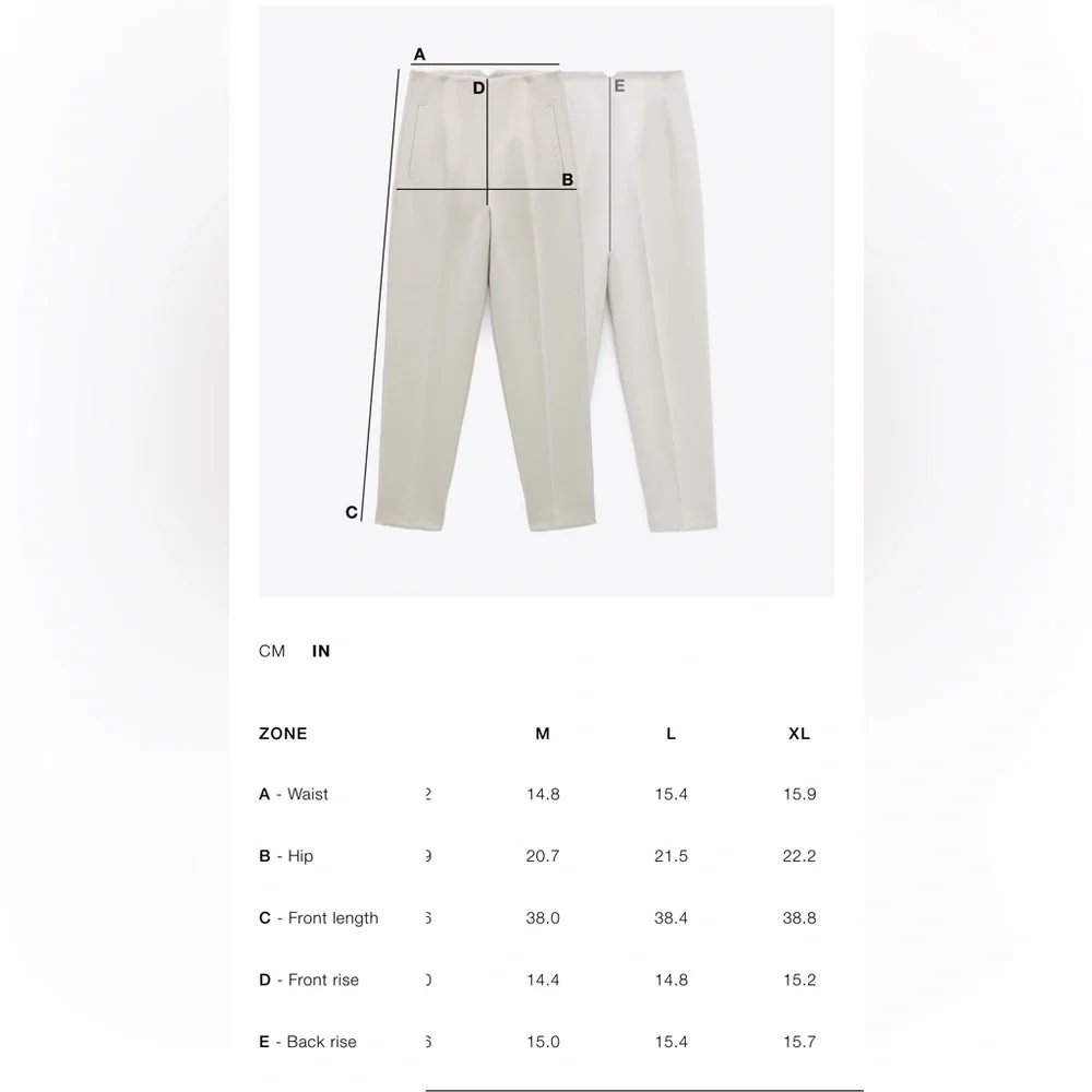 Zara Belted Culottes